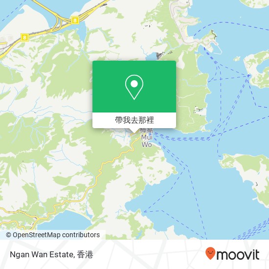 Ngan Wan Estate地圖