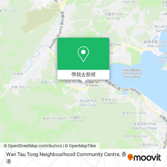 Wan Tau Tong Neighbourhood Community Centre地圖