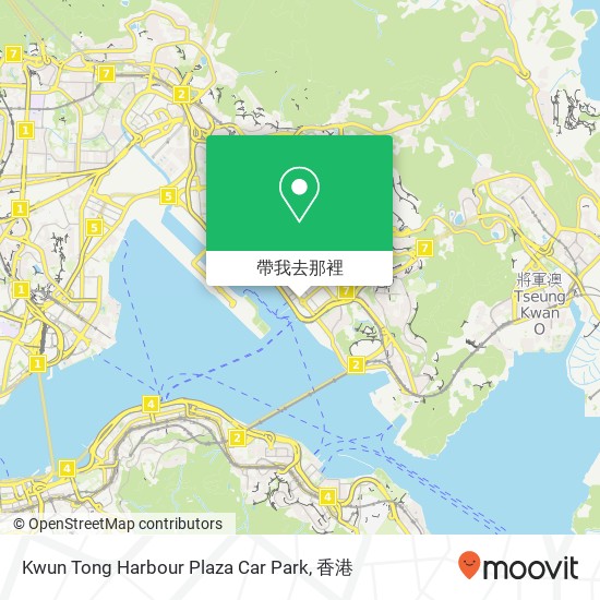 Kwun Tong Harbour Plaza Car Park地圖
