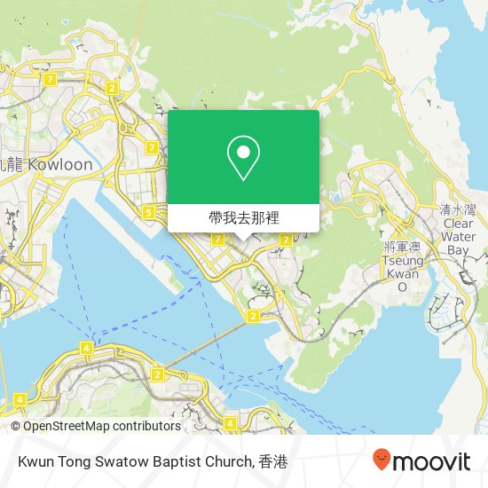 Kwun Tong Swatow Baptist Church地圖
