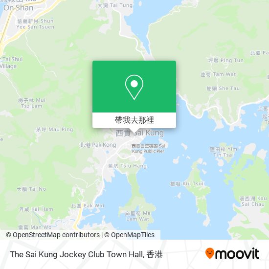 The Sai Kung Jockey Club Town Hall地圖