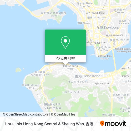 Hotel Ibis Hong Kong Central & Sheung Wan地圖