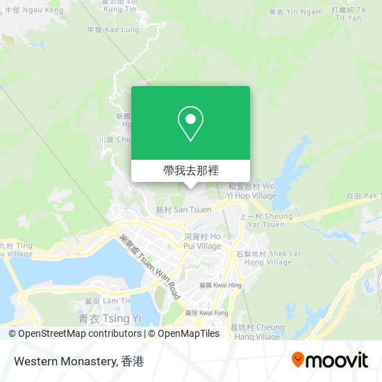 Western Monastery地圖