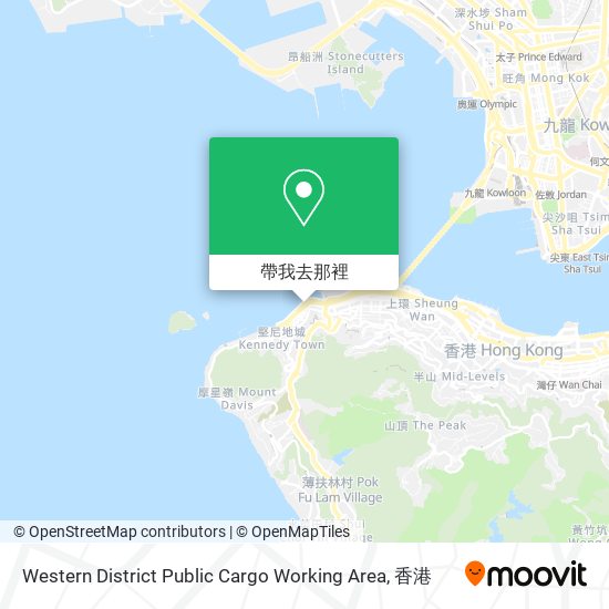 Western District Public Cargo Working Area地圖