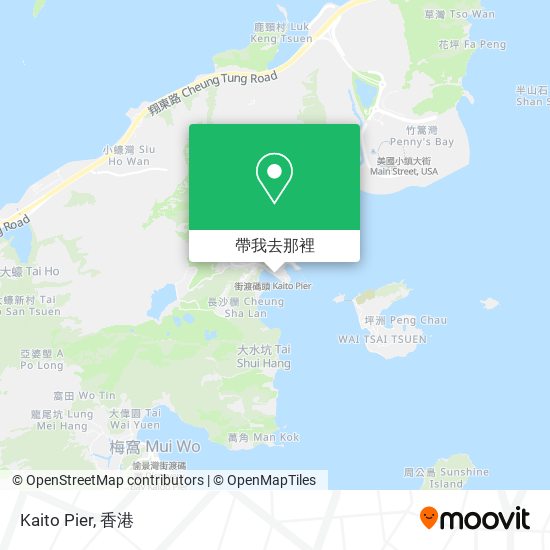 Kaito Pier地圖