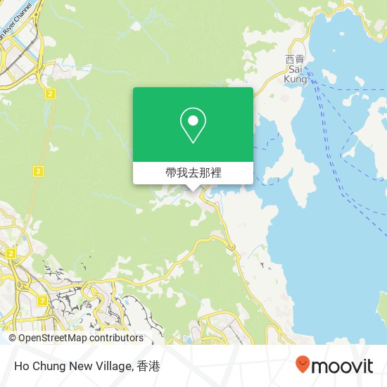 Ho Chung New Village地圖