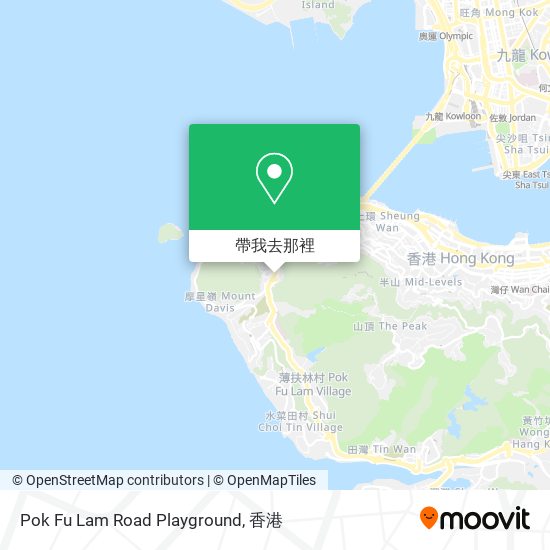 Pok Fu Lam Road Playground地圖