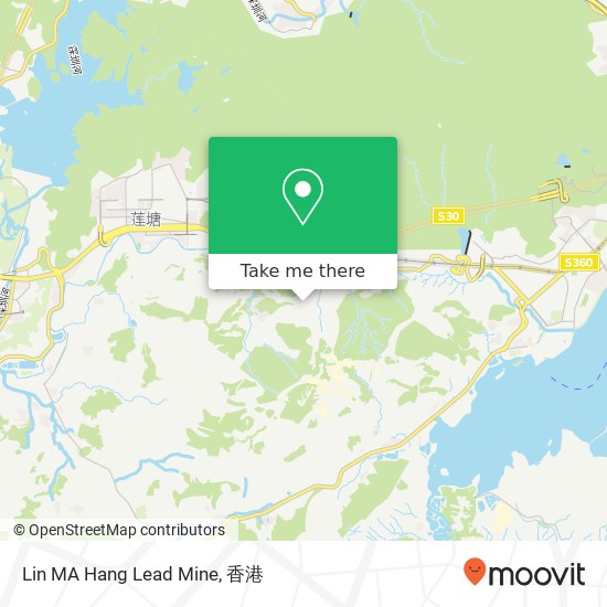Lin MA Hang Lead Mine地圖