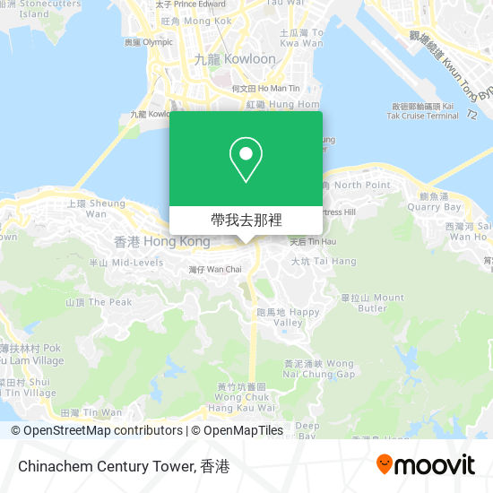 Chinachem Century Tower地圖