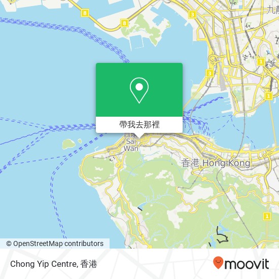 Chong Yip Centre地圖
