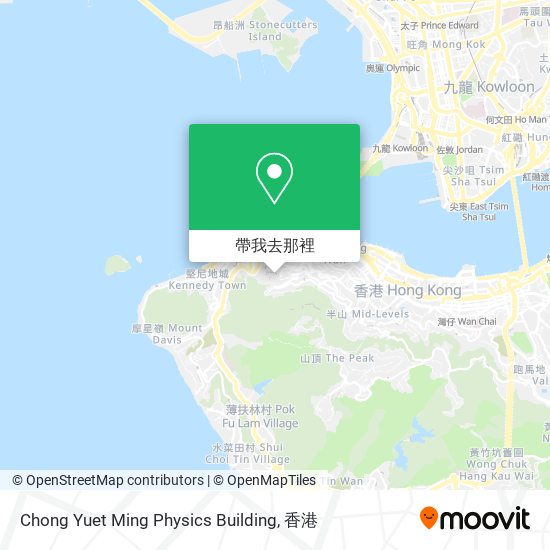 Chong Yuet Ming Physics Building地圖