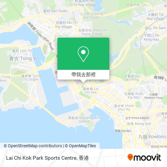 Lai Chi Kok Park Sports Centre地圖