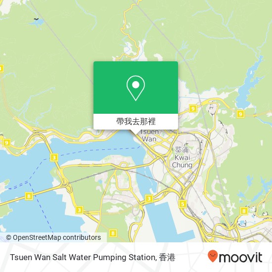 Tsuen Wan Salt Water Pumping Station地圖