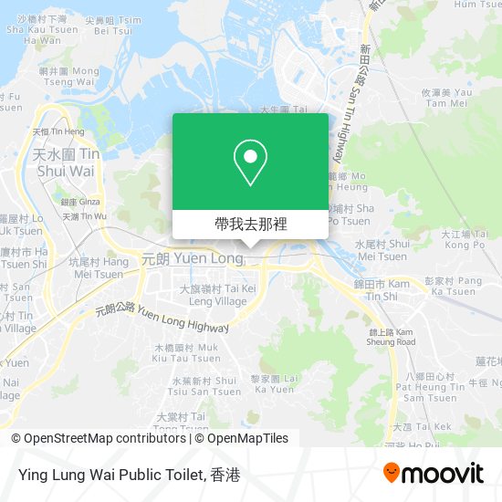 Ying Lung Wai Public Toilet地圖