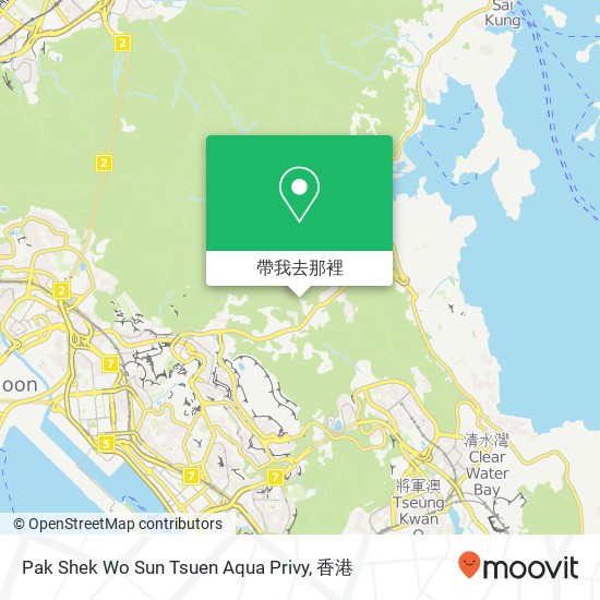 Pak Shek Wo Sun Tsuen Aqua Privy地圖
