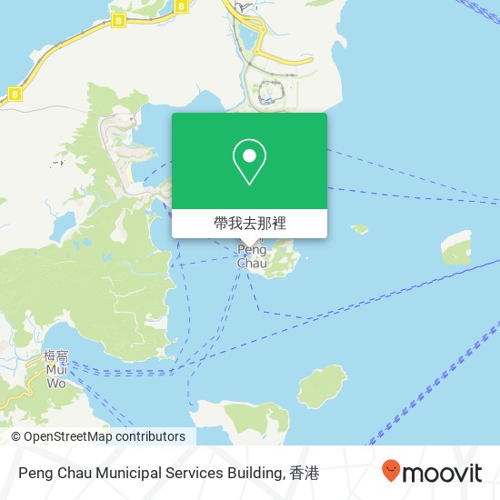 Peng Chau Municipal Services Building地圖