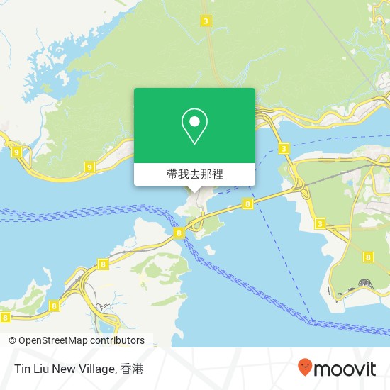 Tin Liu New Village地圖
