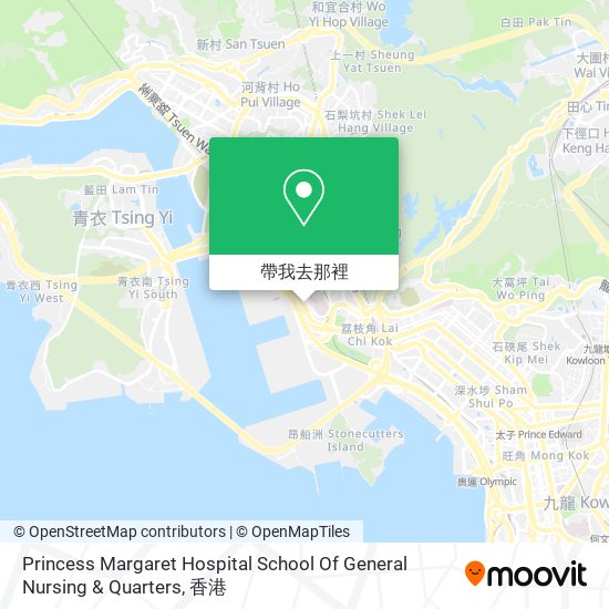 Princess Margaret Hospital School Of General Nursing & Quarters地圖