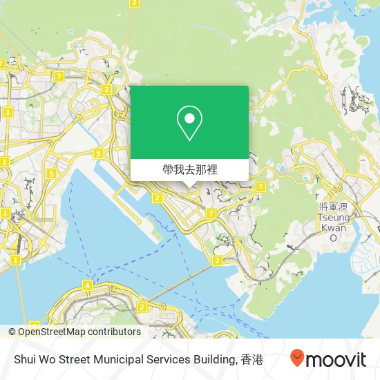 Shui Wo Street Municipal Services Building地圖
