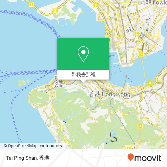 Tai Ping Shan地圖