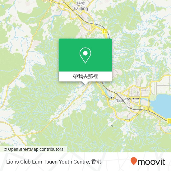 Lions Club Lam Tsuen Youth Centre地圖