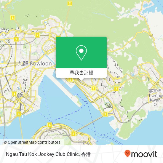 Ngau Tau Kok Jockey Club Clinic地圖