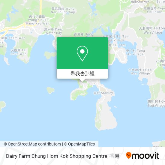 Dairy Farm Chung Hom Kok Shopping Centre地圖