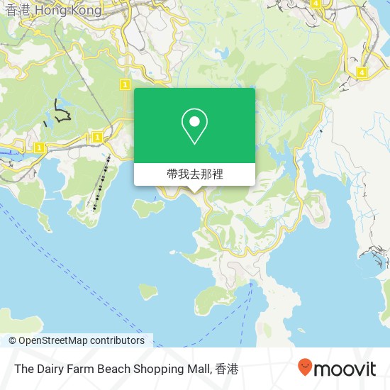 The Dairy Farm Beach Shopping Mall地圖