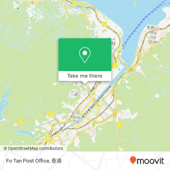 Fo Tan Post Office地圖