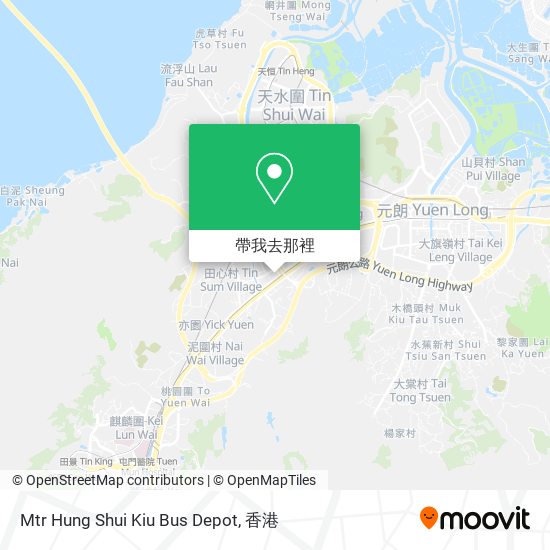 Mtr Hung Shui Kiu Bus Depot地圖