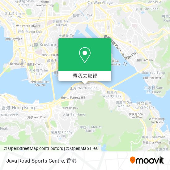 Java Road Sports Centre地圖