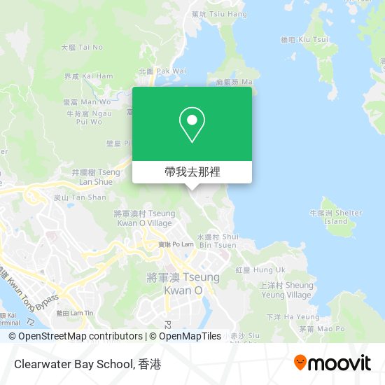 Clearwater Bay School地圖