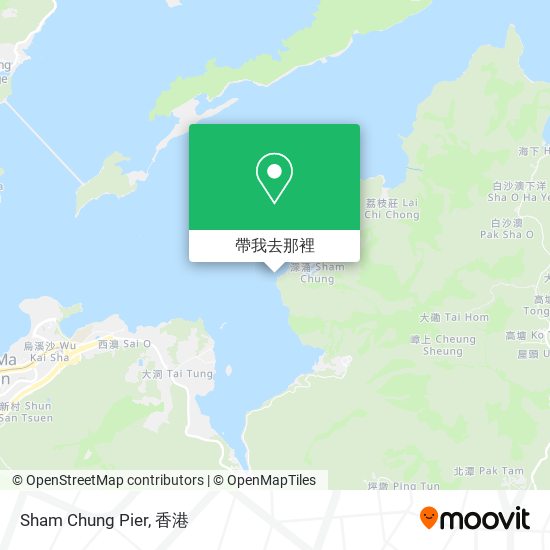 Sham Chung Pier地圖