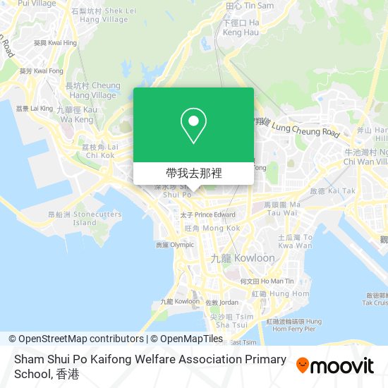Sham Shui Po Kaifong Welfare Association Primary School地圖