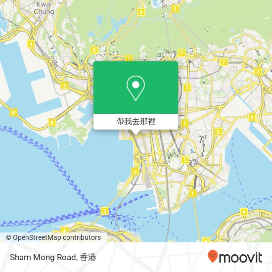 Sham Mong Road地圖