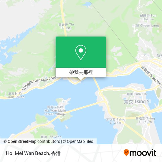 Hoi Mei Wan Beach地圖