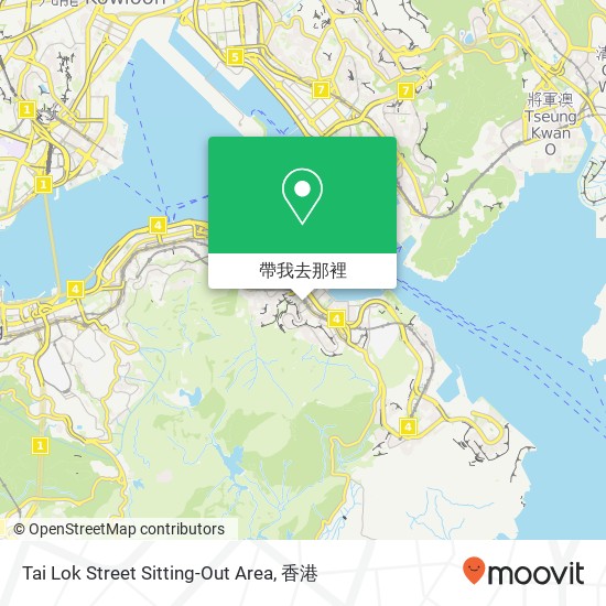 Tai Lok Street Sitting-Out Area地圖