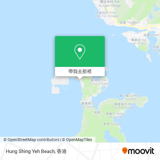 Hung Shing Yeh Beach地圖