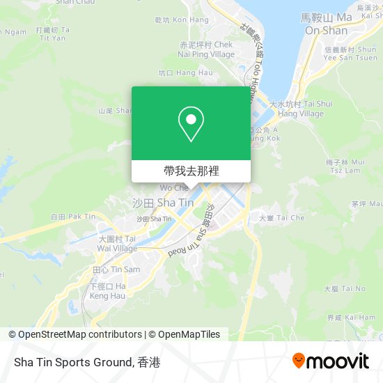 Sha Tin Sports Ground地圖