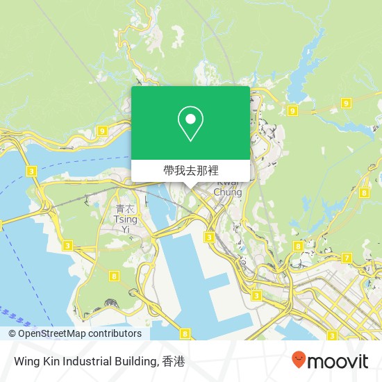 Wing Kin Industrial Building地圖