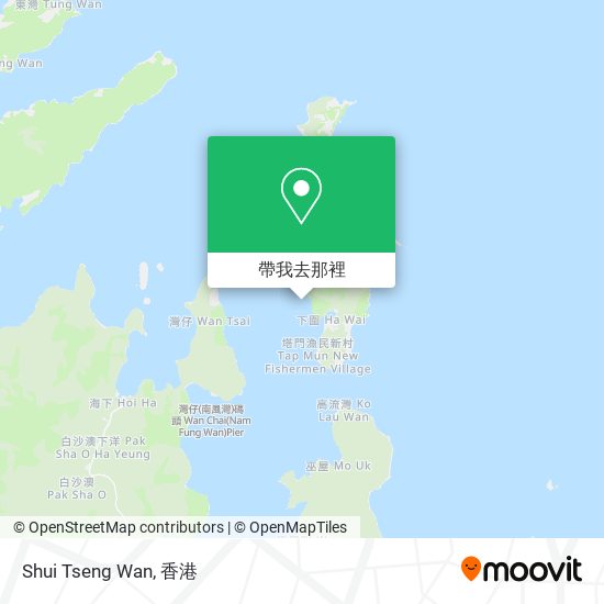 Shui Tseng Wan地圖