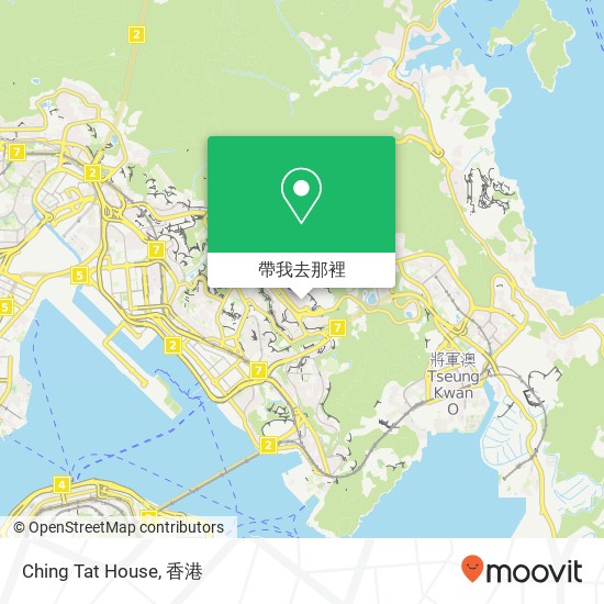 Ching Tat House地圖
