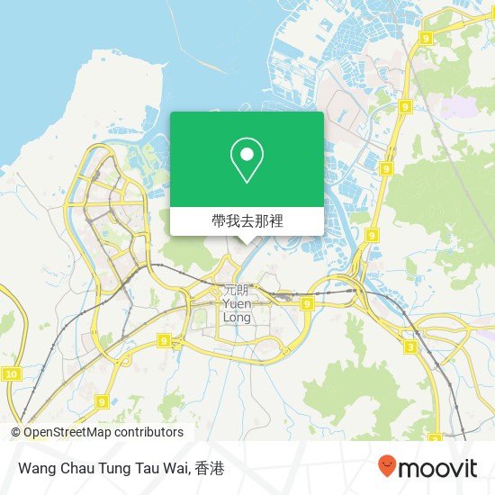 Wang Chau Tung Tau Wai地圖