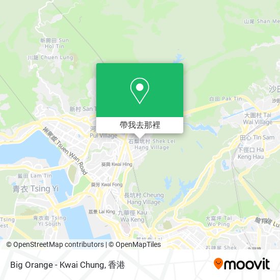 Big Orange - Kwai Chung地圖