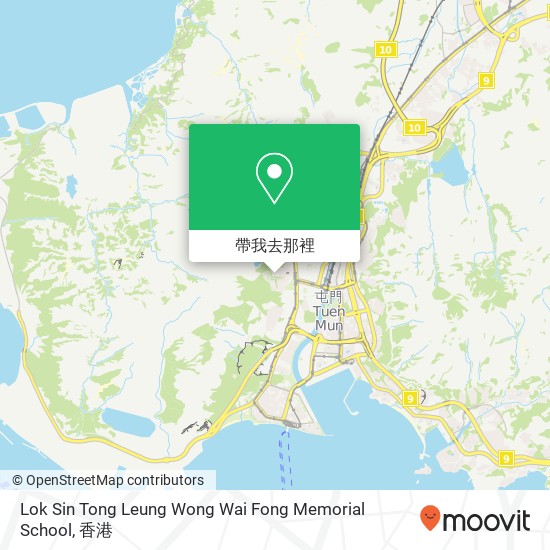 Lok Sin Tong Leung Wong Wai Fong Memorial School地圖