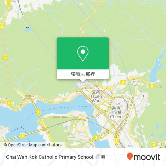 Chai Wan Kok Catholic Primary School地圖
