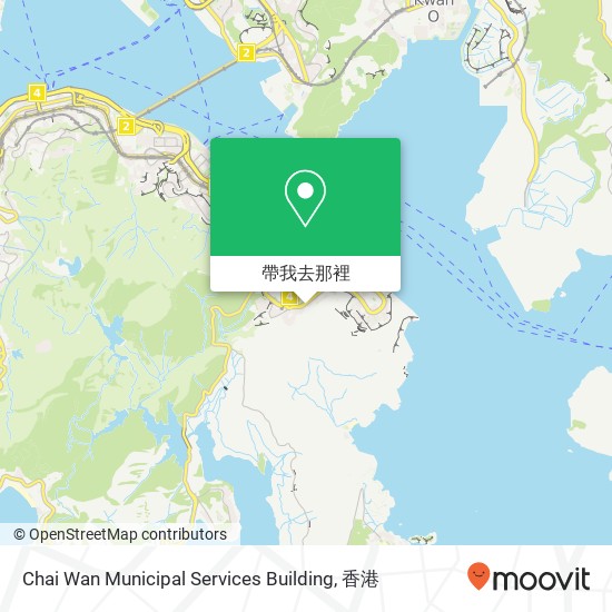 Chai Wan Municipal Services Building地圖