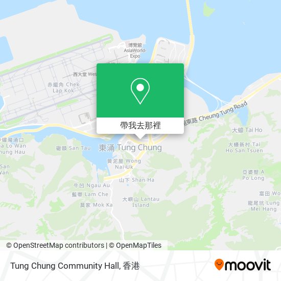 Tung Chung Community Hall地圖