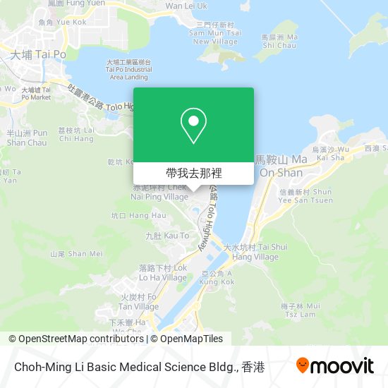 Choh-Ming Li Basic Medical Science Bldg.地圖