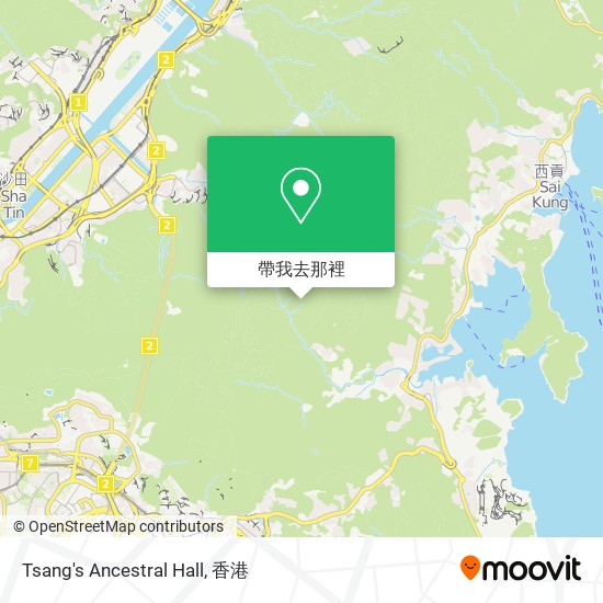 Tsang's Ancestral Hall地圖